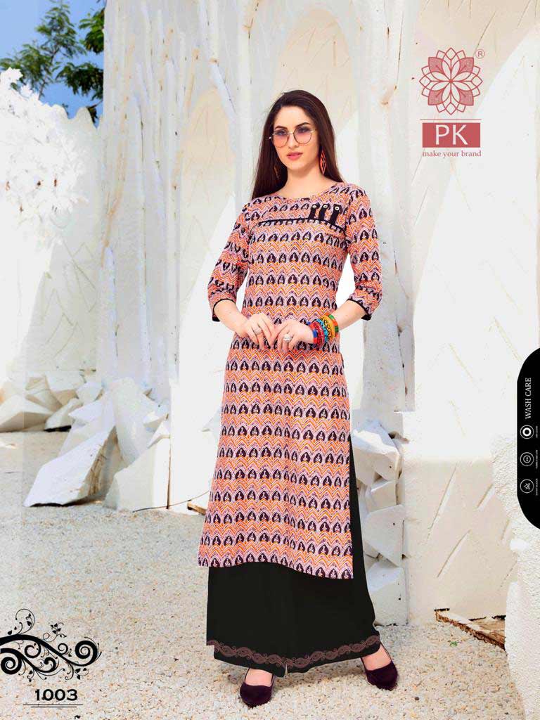 Pk Lifestyle Vol-2 Rayon Print Wholesale Kurti Pk Lifestyle Vol-2 Rayon Print Wholesale Kurti
